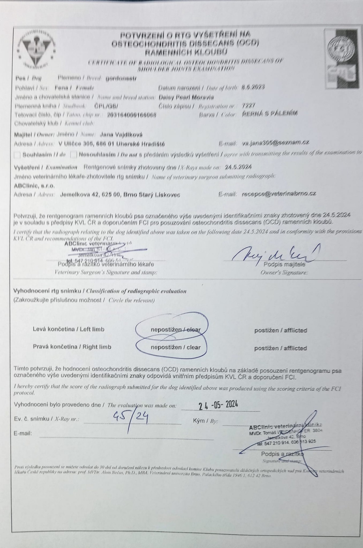Zdravotní vyšetření na ABClinik Brno